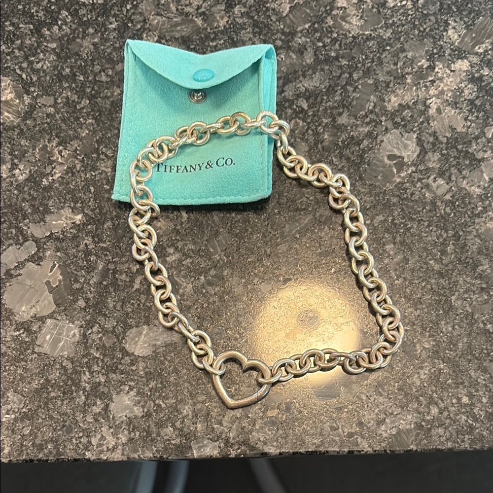 Tiffany & Co. Silver Oval Link Necklace